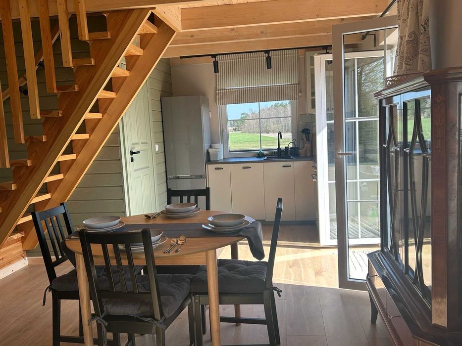 Kaszuby – całoroczny domek na wynajem Windorp, BALIA, 450m do jeziora