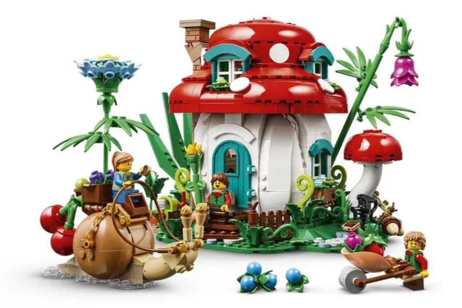 LEGO BrickLink designer program 910037 Mushroom House Grzyb