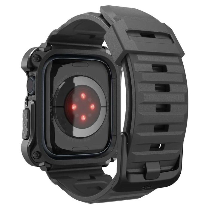Ремешок Spigen Tough Armor Pro Metal Чехол для Apple Watch 45