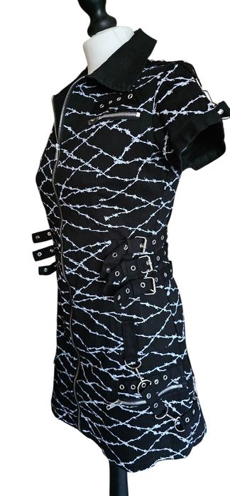 Gothic dress klamry zamki coquette victorian y2k lolita fairy core 00s