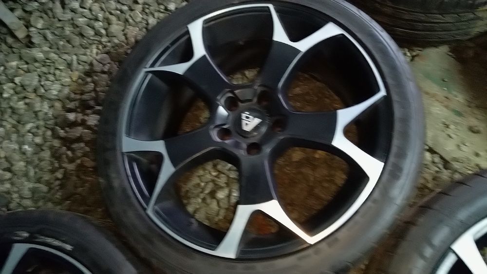 Koła 20" VW T5 T6 5x120 piasta 65.1 opony 275/35/20 b.ladne