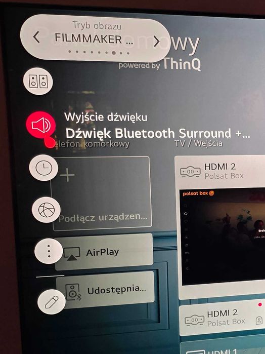 OKAZJA. lg OLED 4K 55" cali z najwyższej serii G stan IGŁA  model OLED55GX3LA