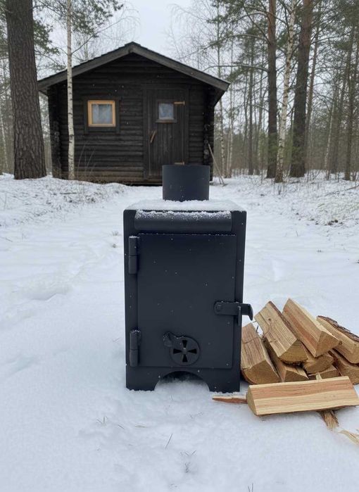 Буржуйка на дровах  печь котел дров'яний
