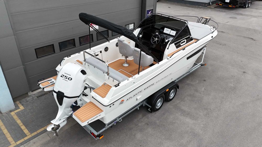 Nowa łódź motorowa ATLANTIC MARINE 730 Honda BF250 + przyczepa