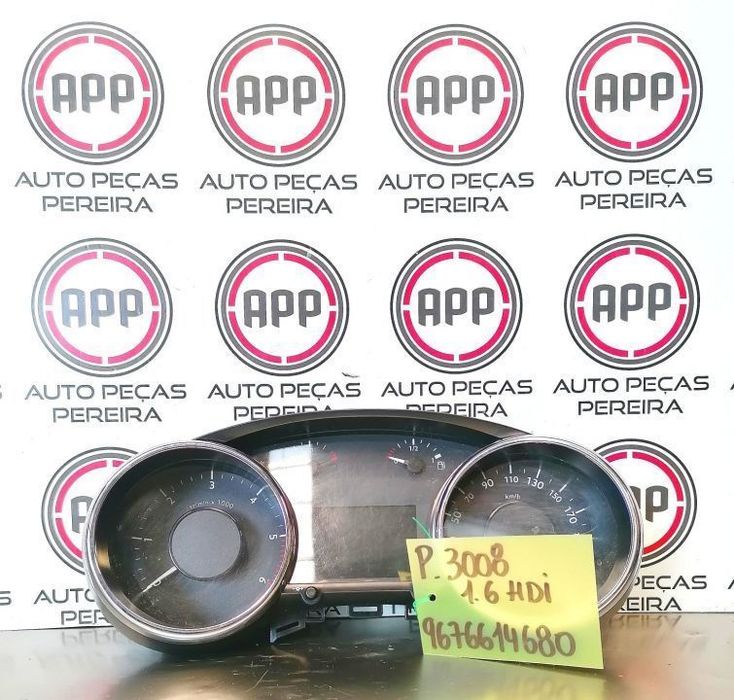 Quadrante Peugeot 3008 de 2012 1.6 HDI referência 9676614680