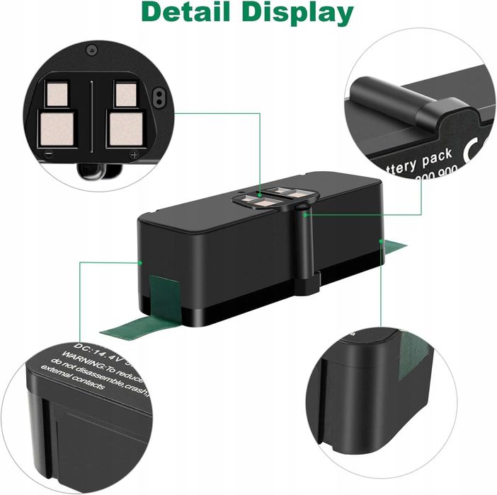 Bateria zastępcza do R3 irobot
