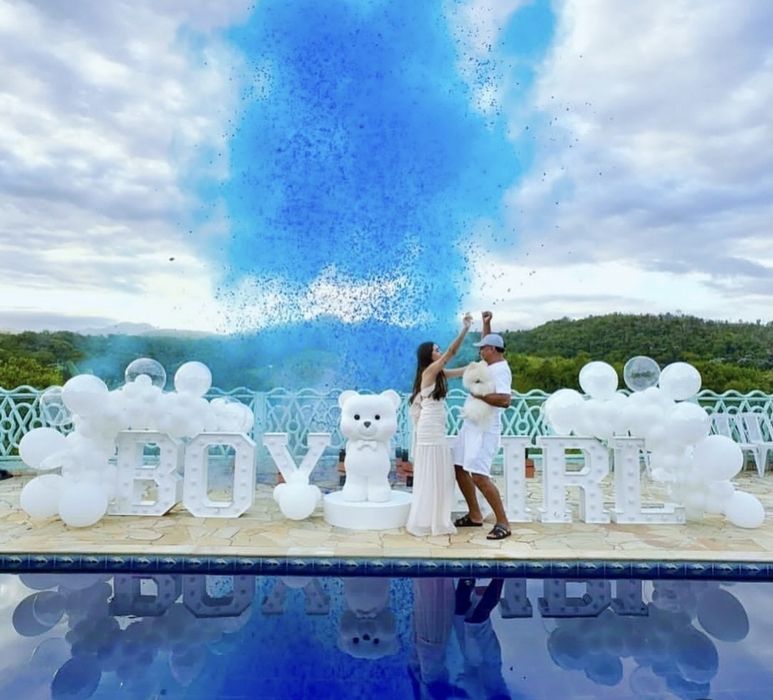 Decorações chá revelação babyshower