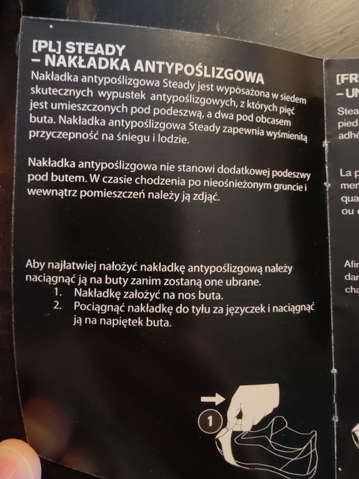 Nakładka antypoślizgowa Ecco.