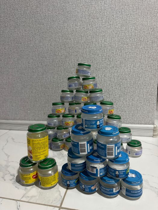 Продам баночки з-під дитячого харчування