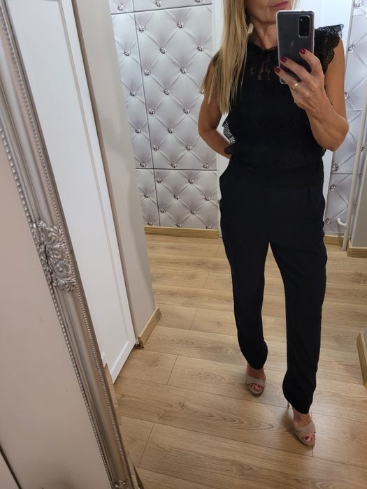 Kombinezon z koronką Promod 40