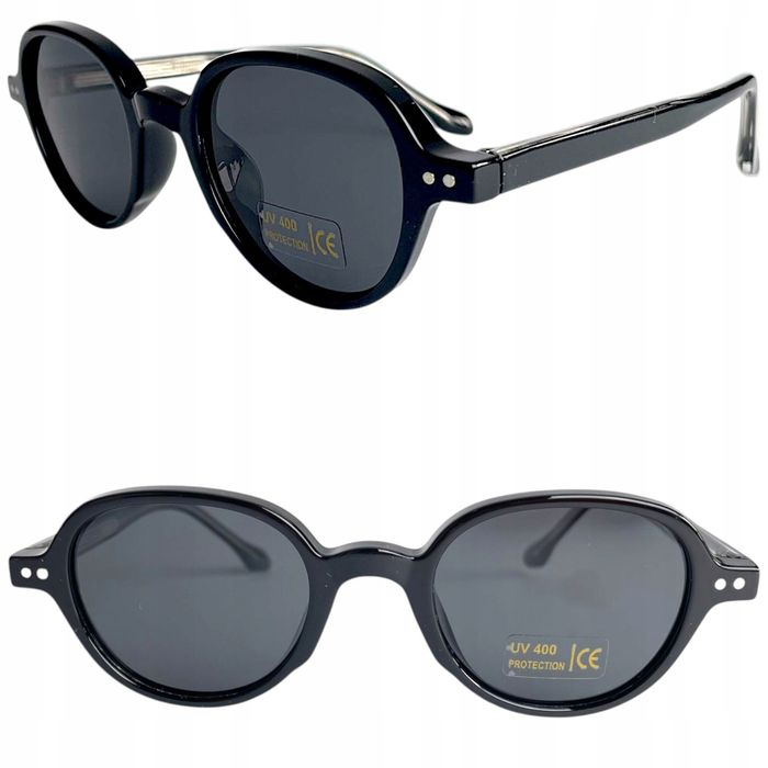 Okulary przeciwsłoneczne z polaryzacją | Unisex TR-90 | model nerdy UV400