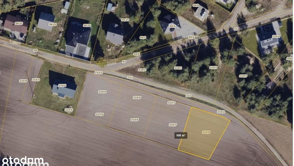 Dwie działki położone w Szembekowie po 1000m2