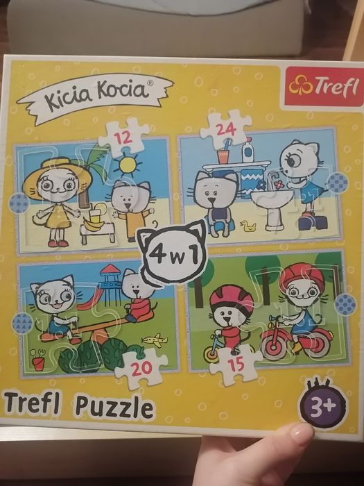 Puzzle i memory Kicia Kocia