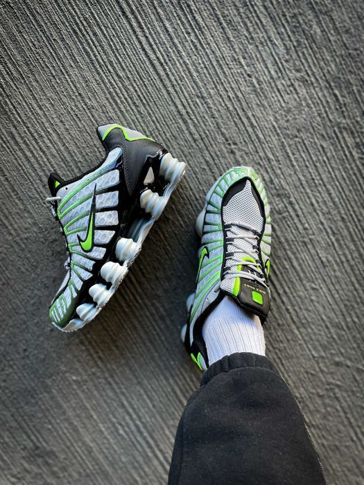Мужские кроссовки Nike Shox TL 'Wolf Grey" Размеры 41-45