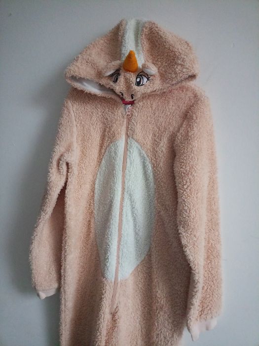 Ciepła piżama jednorożec roz 146-152 cm