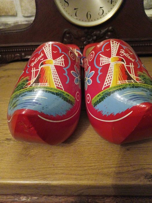 Chodaki buty drewniane klapki holenderskie