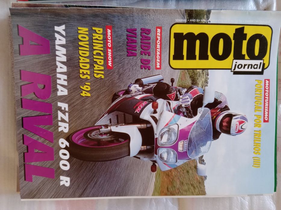 Mega Lote Revistas Moto Jornal