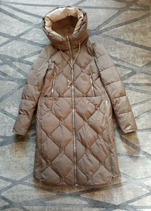 Куртка зимняя удлинённая размер M, L