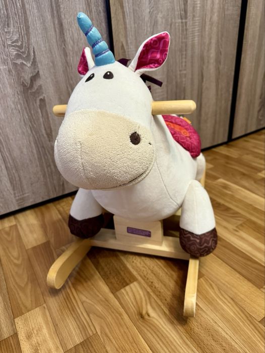 Гойдалка Баттатокачалка Battat серии "Родео" - ЕДИНОРОГ ДИЛЛИ-ДОЛЛИ