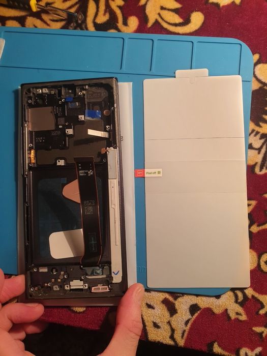 Дисплей Samsung note 20 ultra та інші