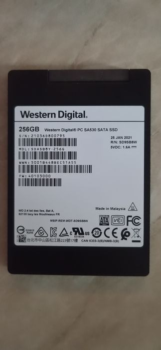 SSD240-256GB 2.5" SATA