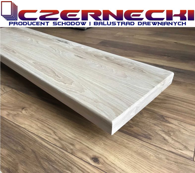 Stopnie trepy drewniane dębowe jesionowe schody samodzielnego montażu