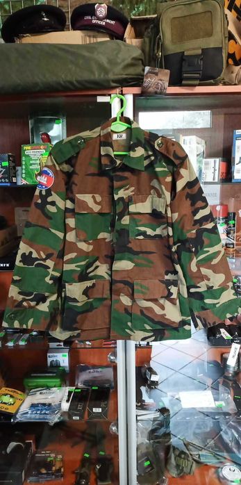 Bluza Wojskowa BDU Woodland Królestwo Kambodży r.S Unikat JN