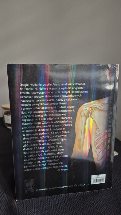 Atlas Anatomii Człowieka Netter tom 1+2