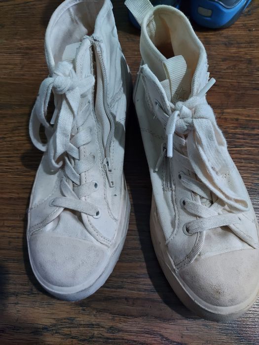 trampki zara gruba podeszwa 33