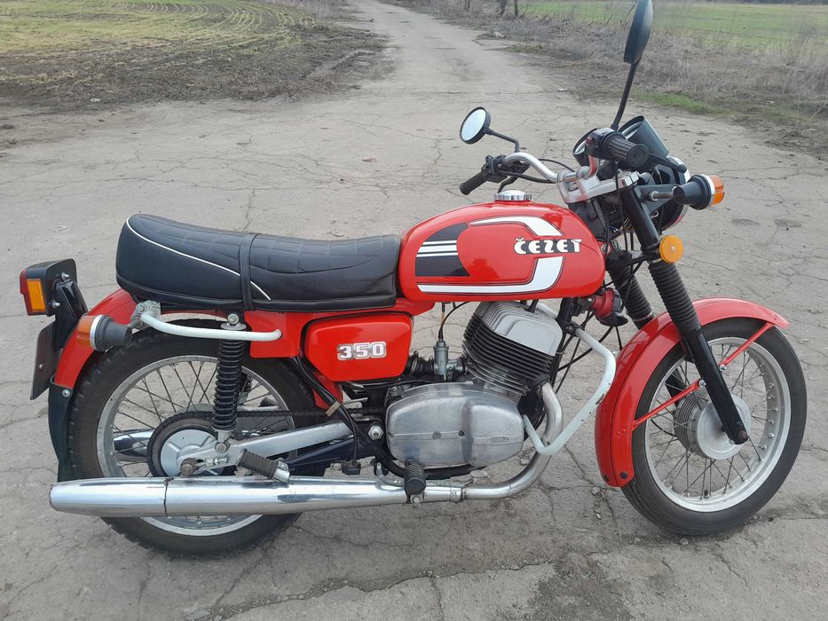 Мотоцикл Чезет 350.