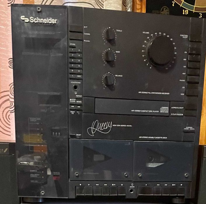 Аудиосистема Schneider Queens New York Series 460RC без колонок и без саба.