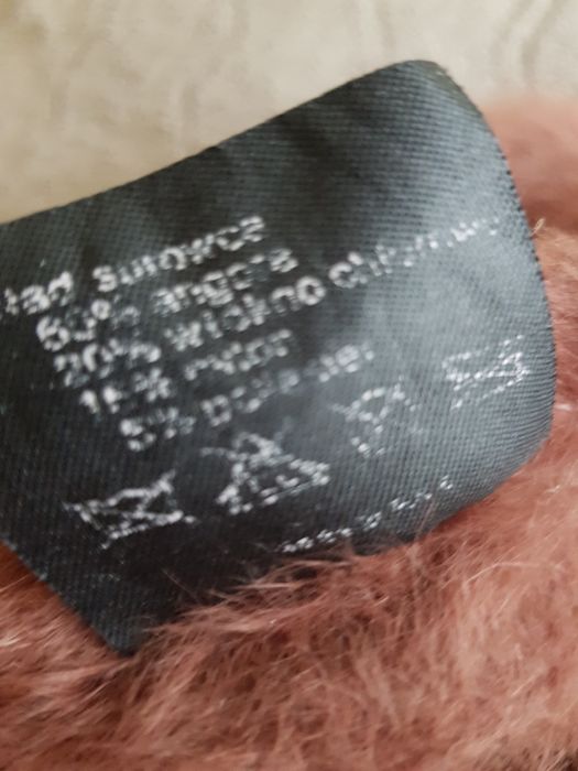 Beret damski - 60% angora