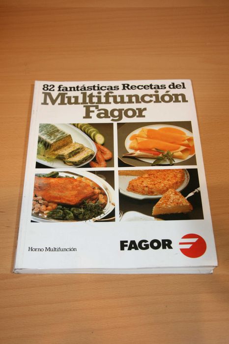 Livro "82 Fantásticas Recetas del Multifunción Fagor"