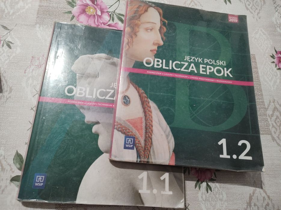 Oblicza epok 1.1 i 1.2 komplet dwóch podręcznik. WSiP