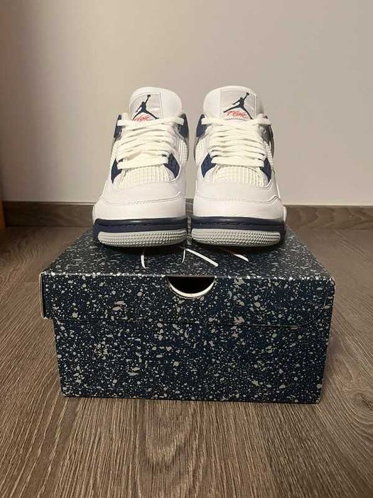 Jordan 4 Retro Midnight Navy R.43