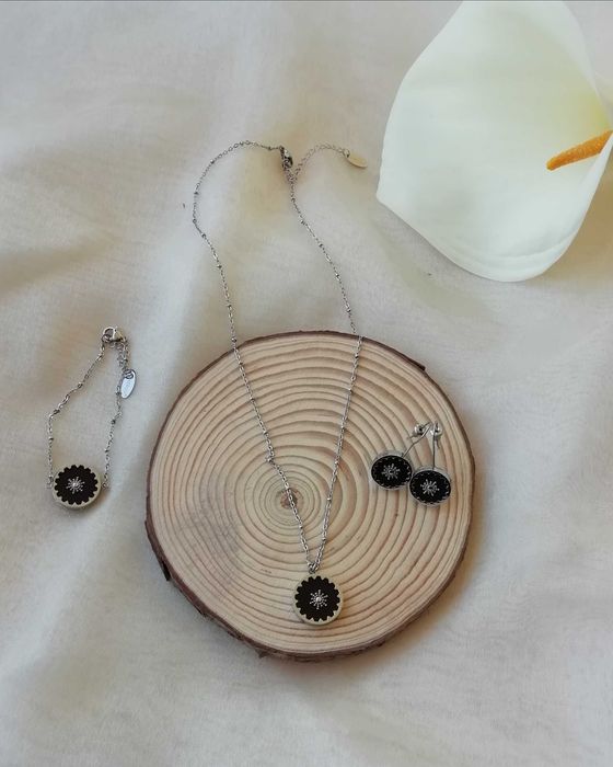 Conjunto em aço inoxidável Novo