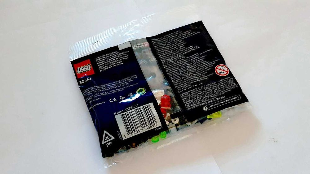 Lego Super Heroes Marvel 30443 Spider-Man Bridge Battle polybag selado