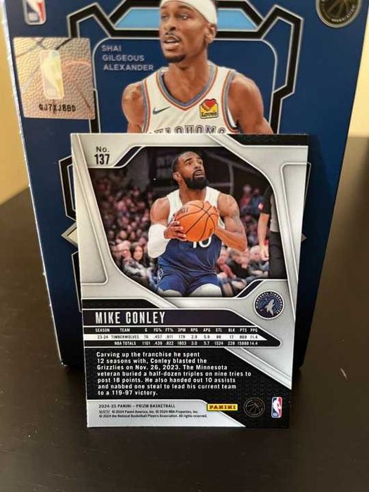 Mike Conley #137 Prizm NBA 2024-25 Minnesota Timberwolves