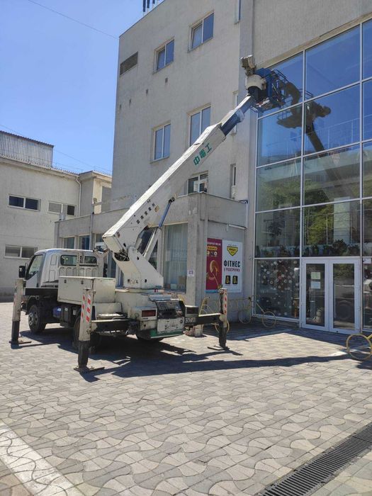 Автовышка аренда 14м 16м 17м Одесса. Грузоподъемность до 1т, почасово