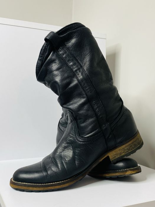 Женские кожаные ботинки 38 р  челси вестерн казаки