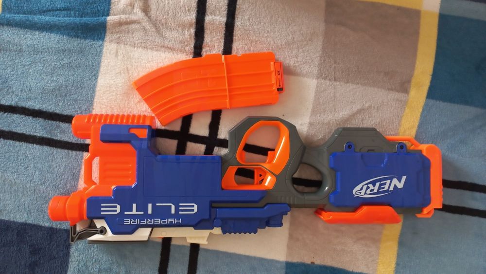 Бластер NERF HYPERFIRE ELITE б/у коллекция