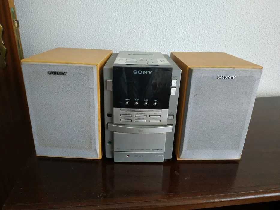 Aparelhagem Sony CDs e K7