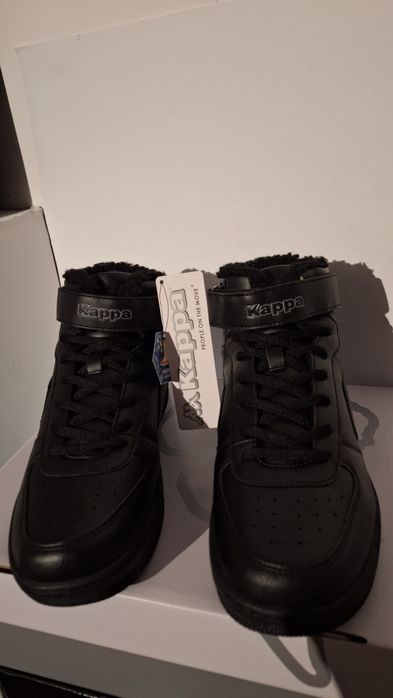 Buty nowe ocieplane zimowe Kappa czarne rozmiar 42