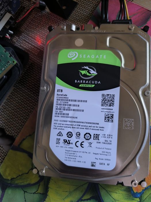 seagate barracuda 8tb - купить компьютеры и комплектующие - Цена
