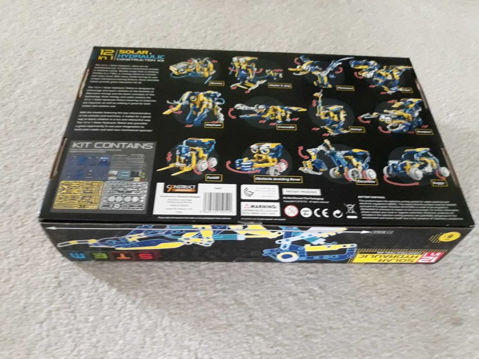 Zestaw  konstrukcyjny Solar Hydraulic 12w1 230 elementów