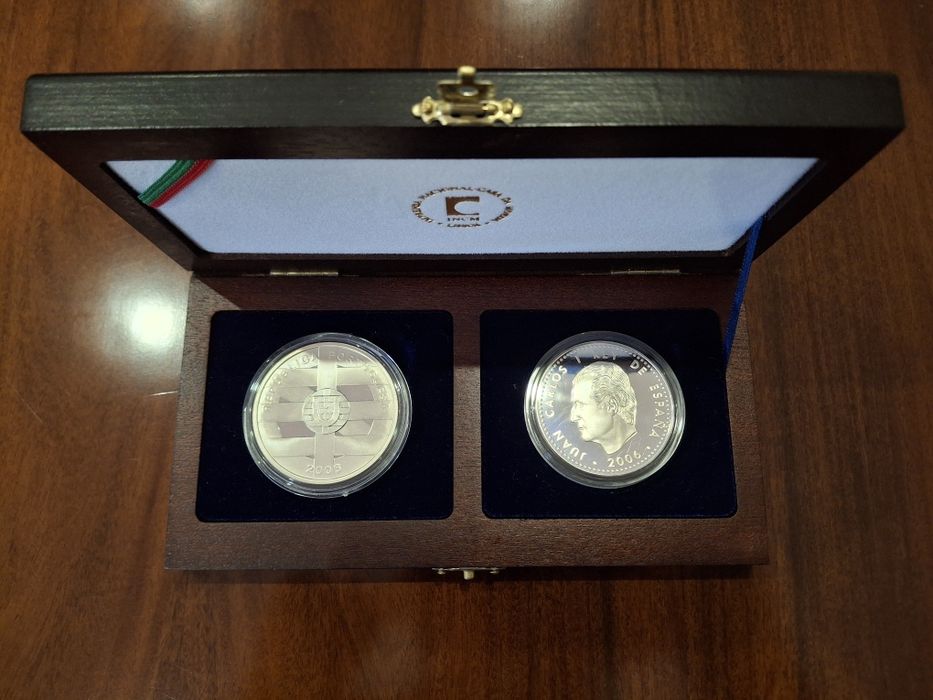 Moedas Prata Proof (20⁰ Aniv. Adesão às Comunidades Europeias)