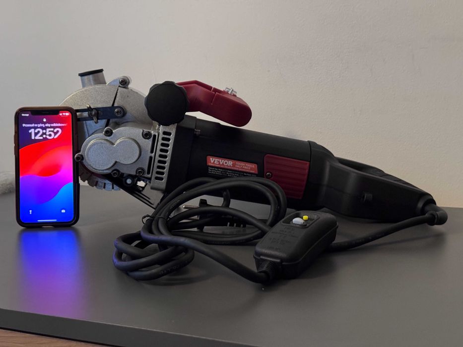 OKAZJA Bruzdownica 4800W + Zestaw do chłodzenia wodą