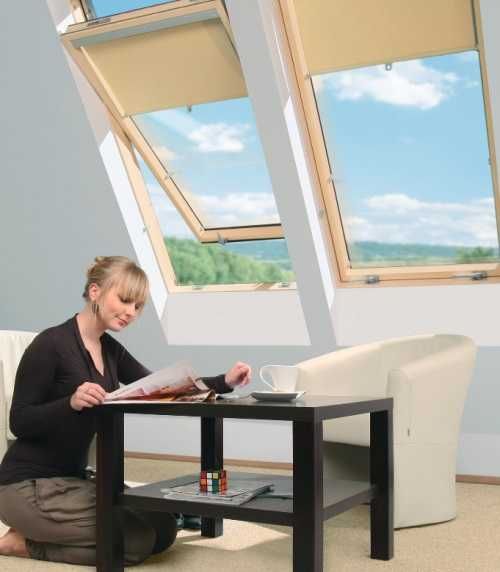 Okno dachowe Optilight gr. FAKRO 55x78 66x118 78x118 78x140 + KOŁNIERZ