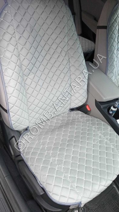 Модельні накидки з АЛЬКАНТАРИ на шкіряні сидіння / Hyundai