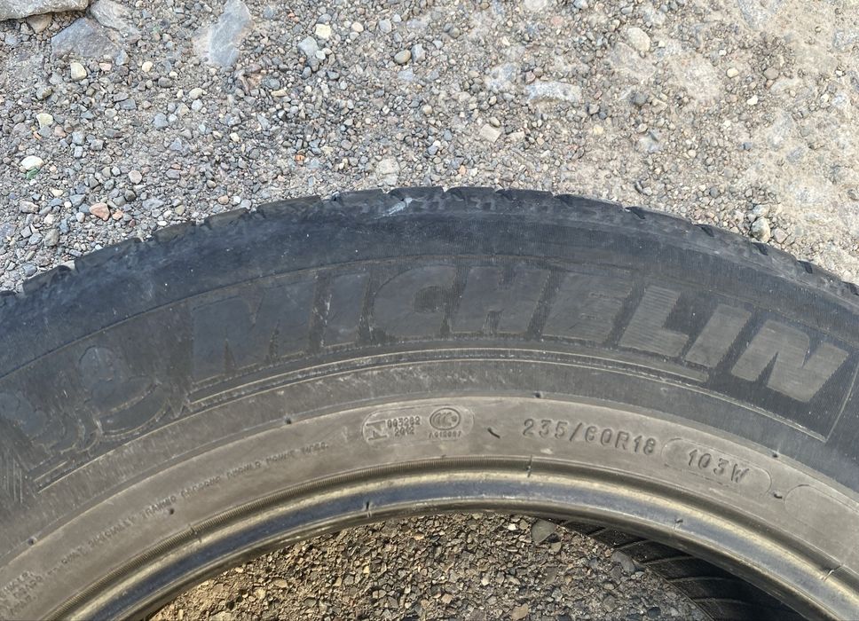 Шини 4шт літні R18 Michelin Latitude Sport 3 235/60/18 комлект 2019р. без пошкоджень